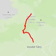 Mapa trasy