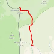 Mapa trasy