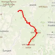 Mapa trasy