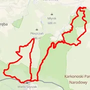 Mapa trasy