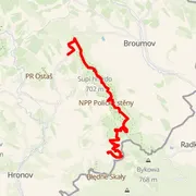 Mapa trasy