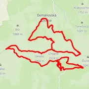 Mapa trasy