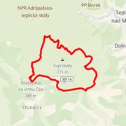 Mapa trasy
