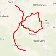 Mapa trasy