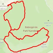 Mapa trasy