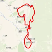Mapa trasy