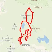 Mapa trasy