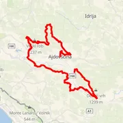 Mapa trasy