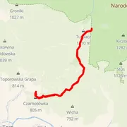 Mapa trasy