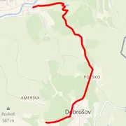 Mapa trasy