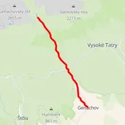 Mapa trasy