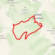 Mapa trasy