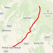 Mapa trasy