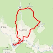 Mapa trasy