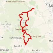 Mapa trasy