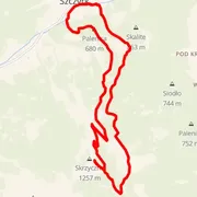 Mapa trasy