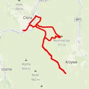 Mapa trasy