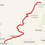 Mapa trasy