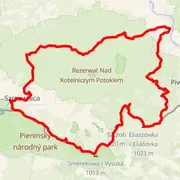 Mapa trasy