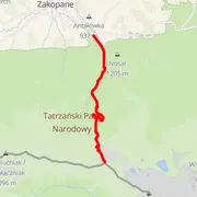 Mapa trasy