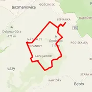 Mapa trasy
