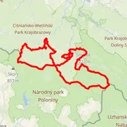 Mapa trasy