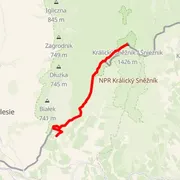Mapa trasy