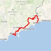 Mapa trasy
