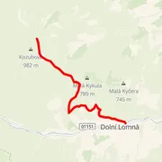 Mapa trasy