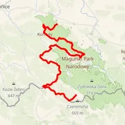 Mapa trasy