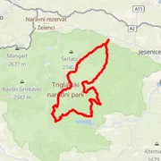 Mapa trasy
