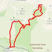 Mapa trasy