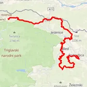 Mapa trasy