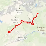 Mapa trasy