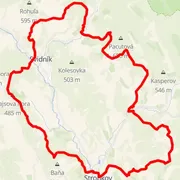 Mapa trasy