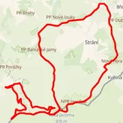 Mapa trasy
