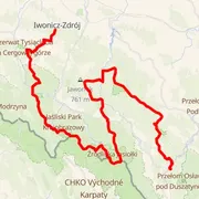 Mapa trasy