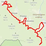 Mapa trasy
