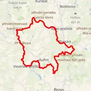 Mapa trasy