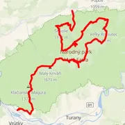 Mapa trasy