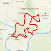 Mapa trasy