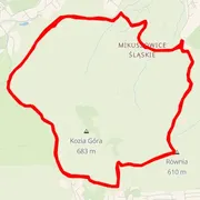 Mapa trasy