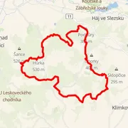 Mapa trasy