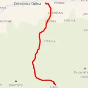Mapa trasy