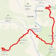Mapa trasy