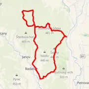 Mapa trasy
