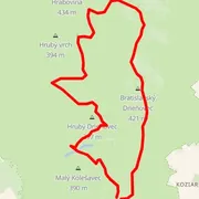 Mapa trasy