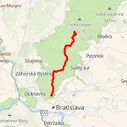 Mapa trasy