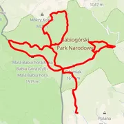 Mapa trasy