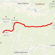 Mapa trasy